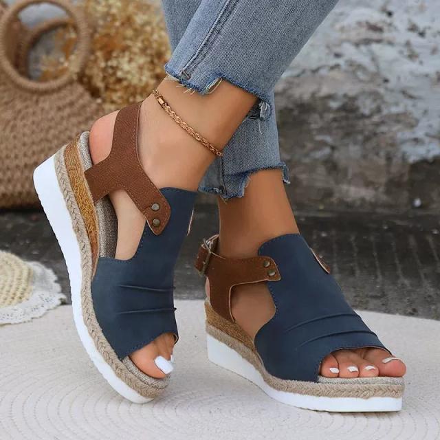 WOMEN SANDALS LIGHTWEIGHT WEDGES SHOES for Women Summer Sand