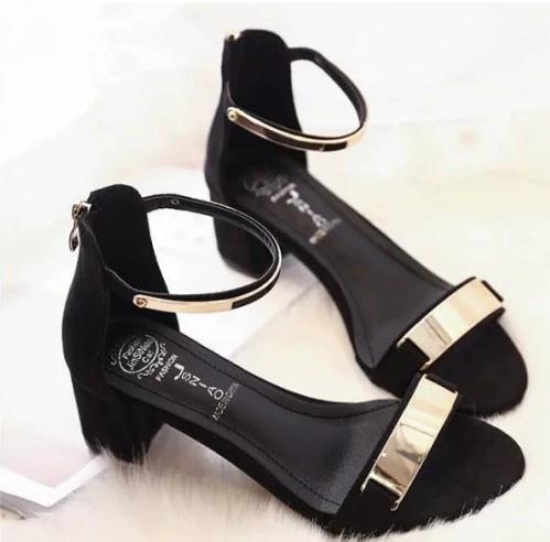 2018 Ladies Sandals High Heels Women Shoes Summer Sandals